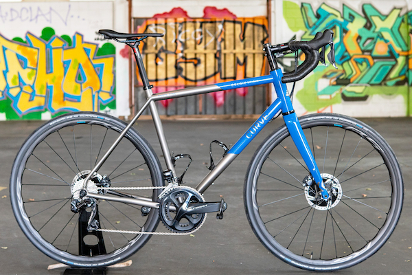 Painted best sale titanium bikes